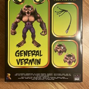 Battletoads General Vermin Action Figure NISB Premium DNA END BOSS Collection