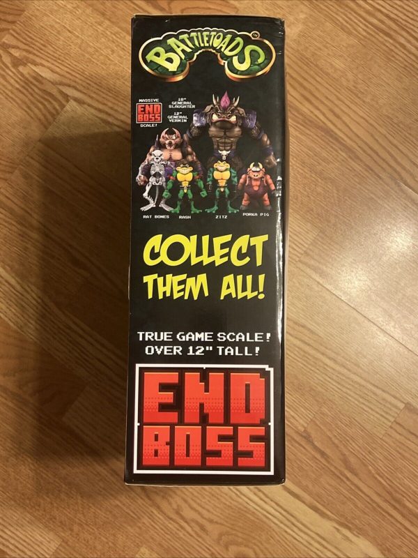Battletoads General Vermin Action Figure NISB Premium DNA END BOSS Collection