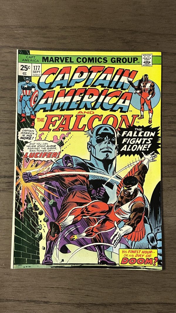 CAPTAIN AMERICA #177 ROMITA SR GREAT CONDITION 1974