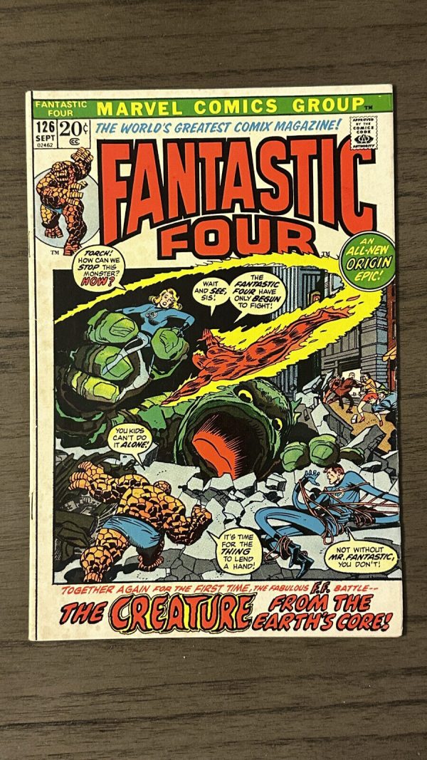 Fantastic Four #115 Bronze Age Marvel Comics F+