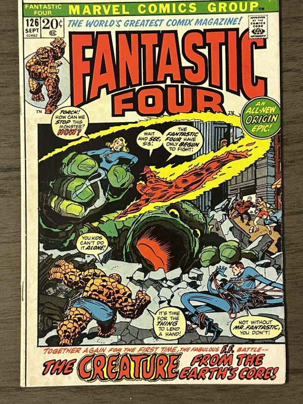 Fantastic Four #115 Bronze Age Marvel Comics F+