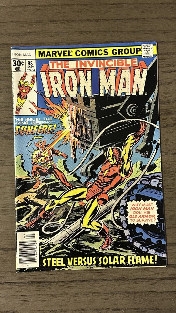 The Invincible Iron Man #98 (1977, Marvel Comics)