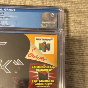 Perfect Dark New Nintendo 64 N64 Factory Sealed CGC Grade 9.4 A++ MINT NIB