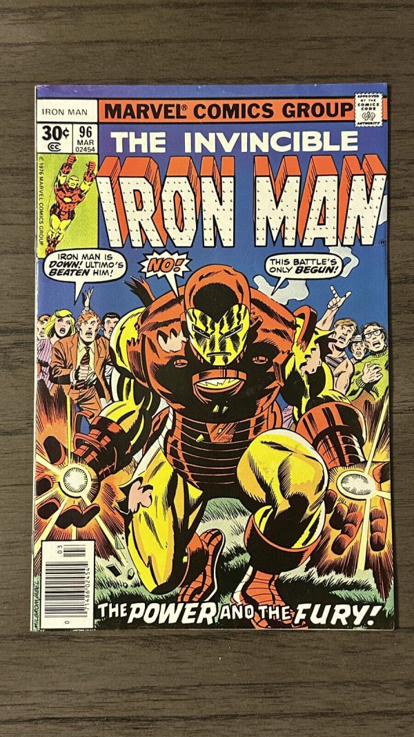 The Invincible Iron Man #96 Marvel Comics 1977 (F416)