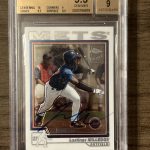 2004 Lastings Milledge Topps Chrome Autograph BGS 9.5 Auto 9 HOT 🔥