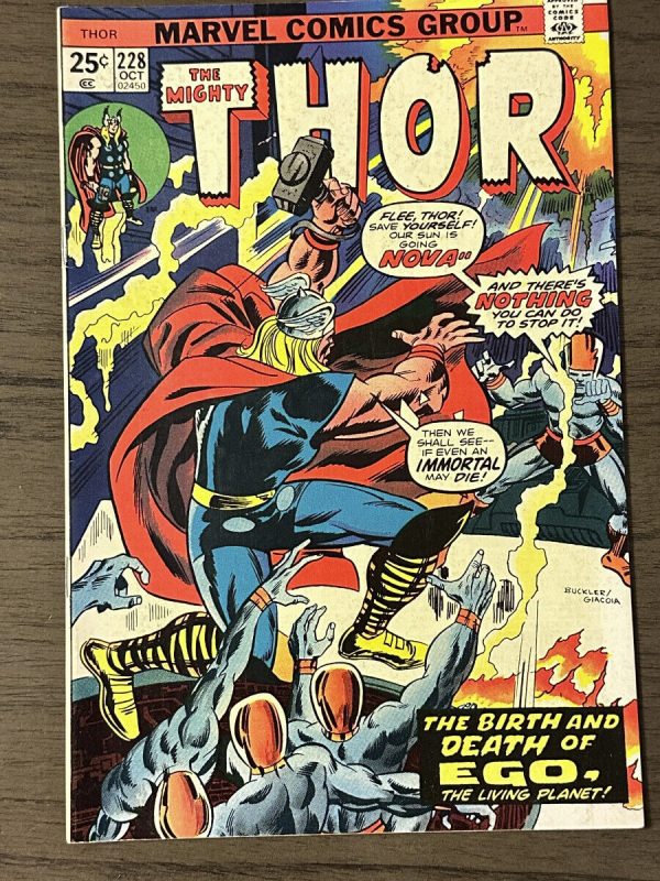 THOR #228 VOL. 1 8.0 1ST APP MARVEL COMIC BOOK