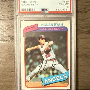 1980 Topps Nolan Ryan #580 PSA 6 HOF