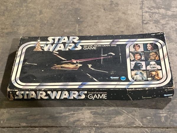Vintage KENNER STAR WARS Escape From the Death Star Board Game - 1977 Complete