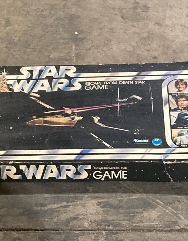 Vintage KENNER STAR WARS Escape From the Death Star Board Game - 1977 Complete