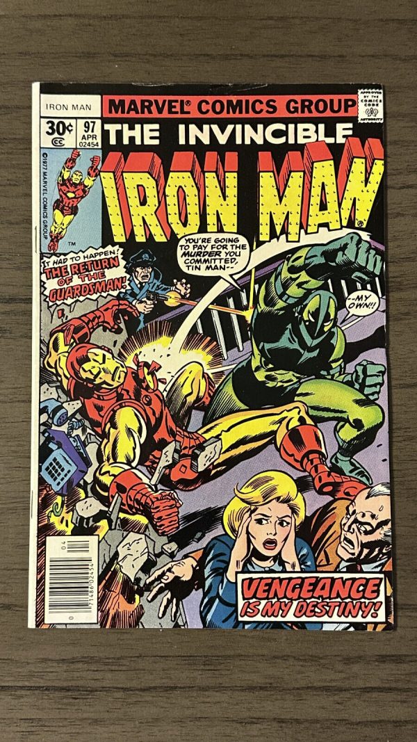 IRON MAN #97 1977 Marvel 7.5 RON WILSON COVER ART