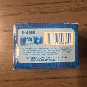 New Sealed 1987 Fleer Classic Miniatures Baseball Card Set Factory 120 Cards