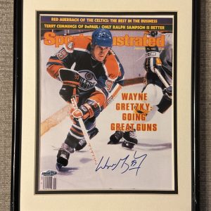 Wayne Gretzky Signed and Framed Sports Illustrated Photo Upper Deck Authentic