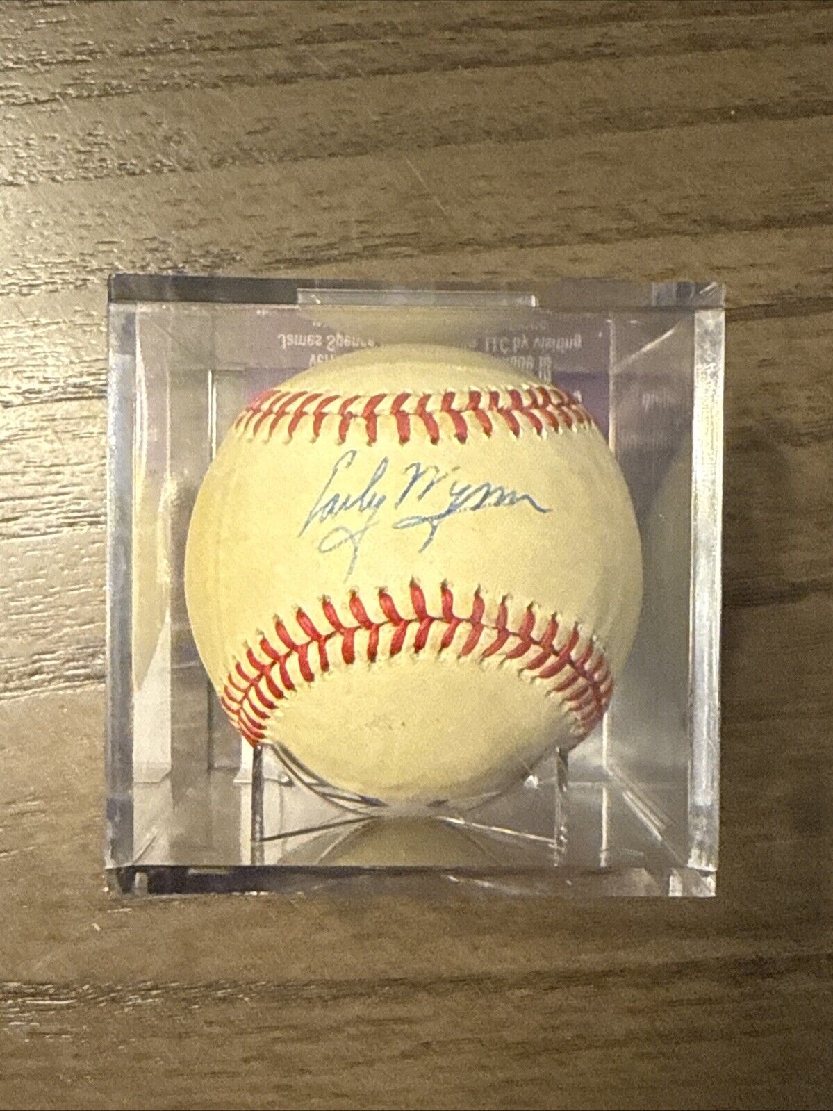 Early Wynn signed American League baseball JSA authentication