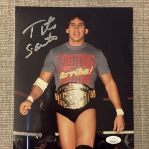 Tito Santana Jsa Certified Signed 8x10 Wrestling Photo Wwf Wwe