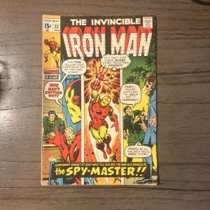 Iron Man #33 VF 1st Spymaster 1st/Origin Espionage Elite Avengers Kang Nick Fury