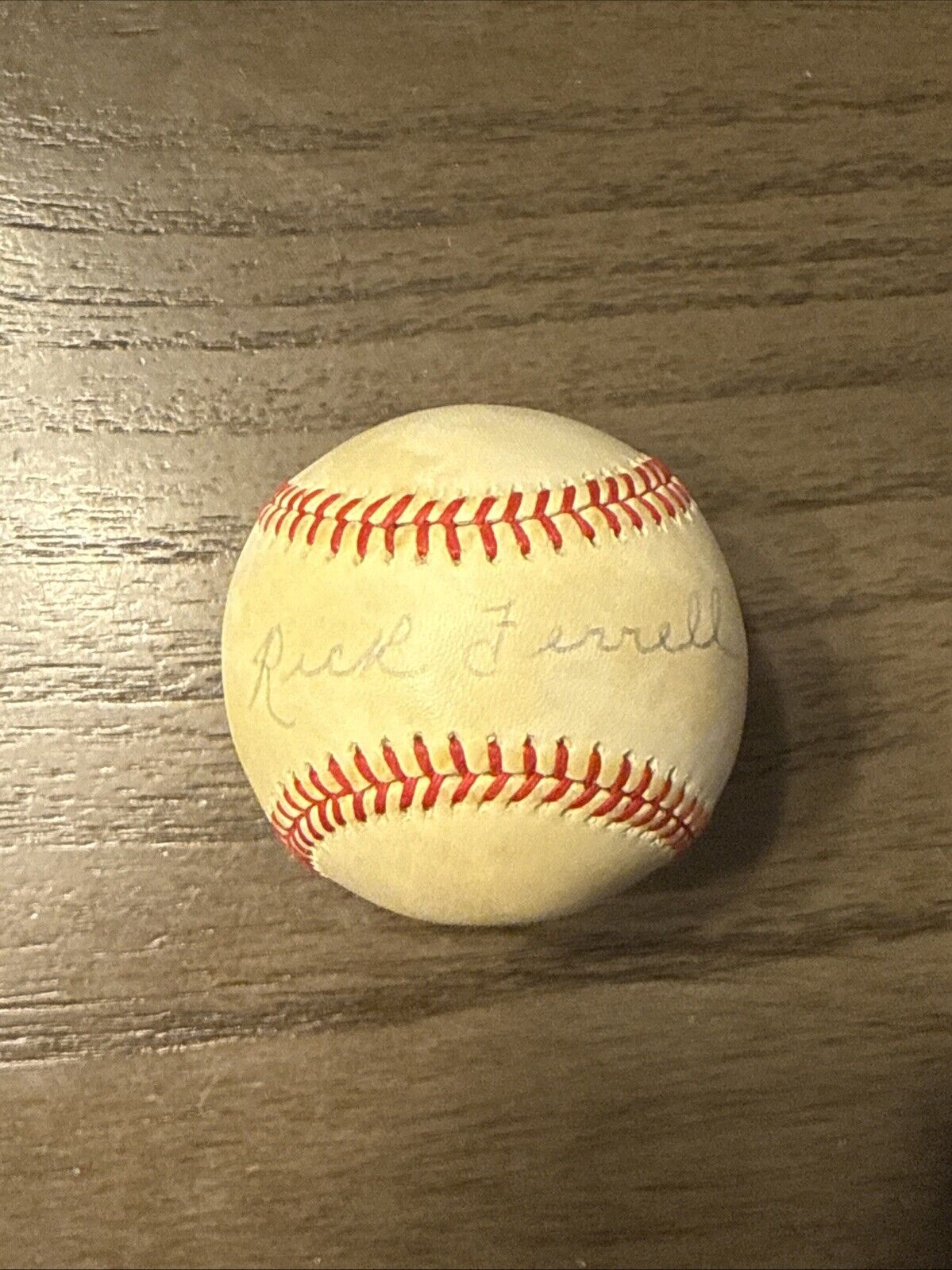 Rick Ferrell OAL Baseball Signed Auto PSA/DNA Authenticated Boston Red Sox