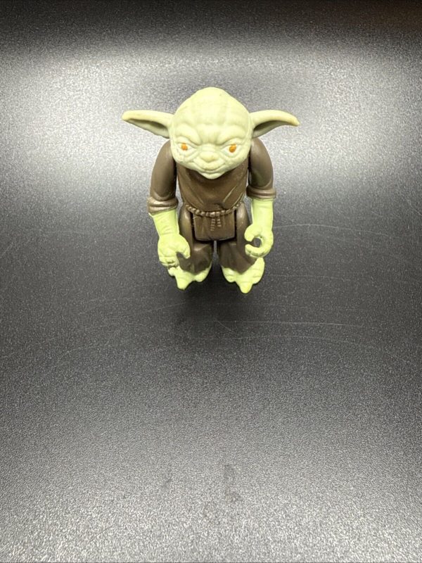 Vintage Original Star Wars Empire Strikes Back Yoda Figure - 1980 HK Kenner