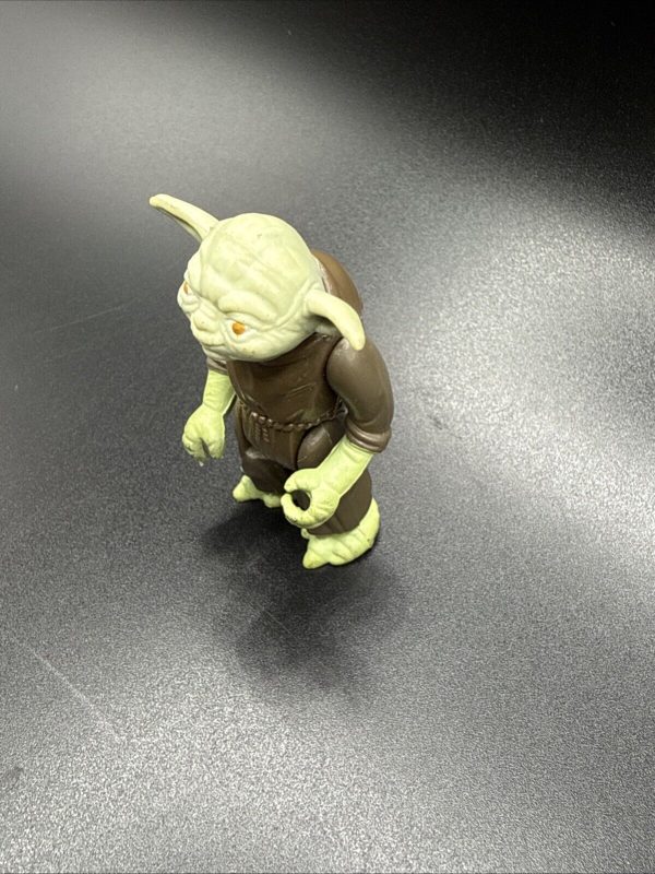 Vintage Original Star Wars Empire Strikes Back Yoda Figure - 1980 HK Kenner