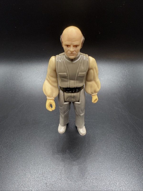 Vintage Star Wars Lobot Loose Figure - 1980 Kenner Empire Strikes Back Hong Kong