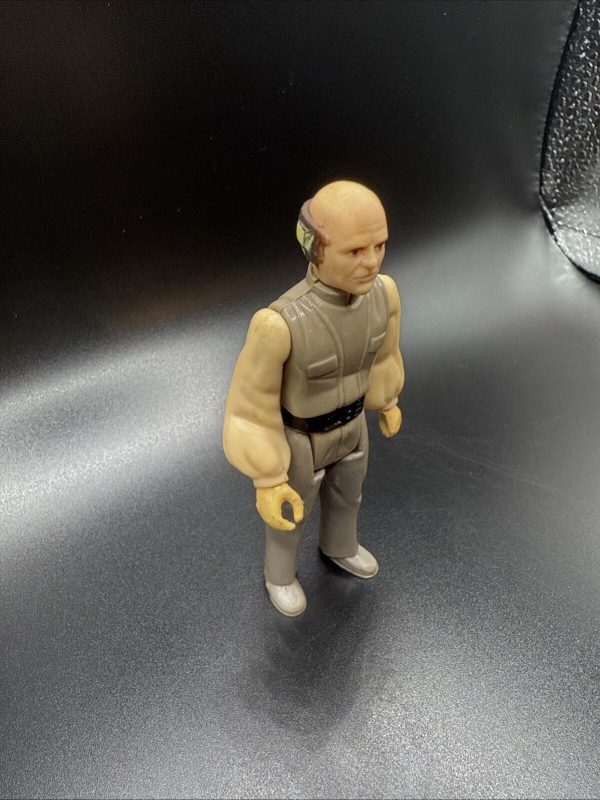 Vintage Star Wars Lobot Loose Figure - 1980 Kenner Empire Strikes Back Hong Kong