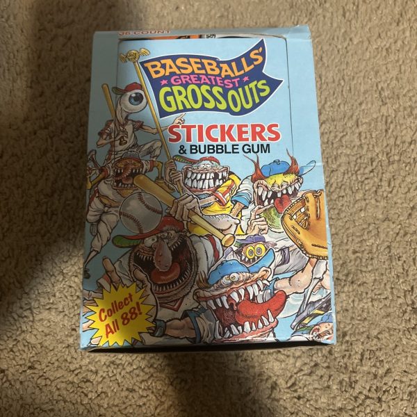 Vintage Baseballs Greatest Grossouts Factory Sealed Packs Lot Of 2