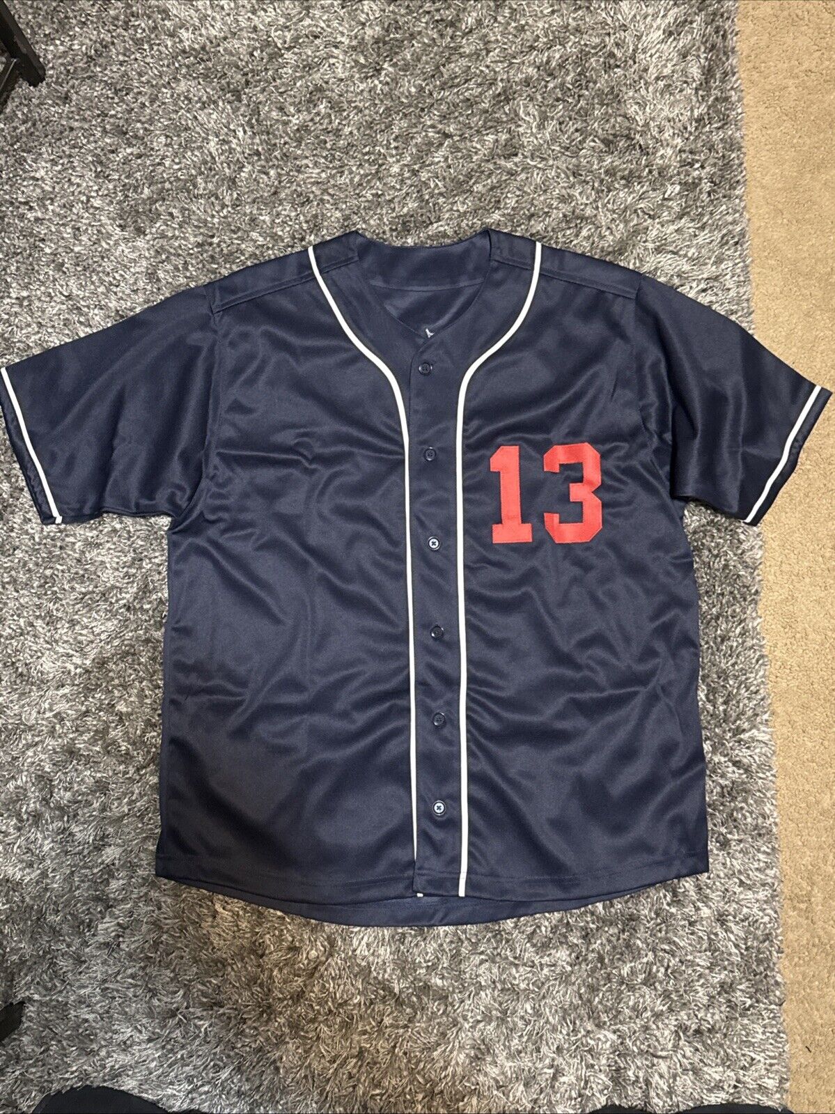 Ronald Acuna Jr Signed Custom Blue Jersey - Atlanta Braves - JSA Certified