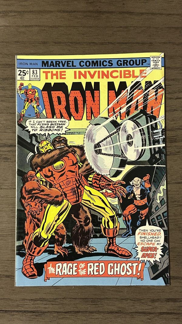 The Invincible Iron Man #83 (1976) MVS Intact VF+