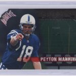 PEYTON MANNING 1998 Playoff Absolute Checklist Silver Die Cuts #12