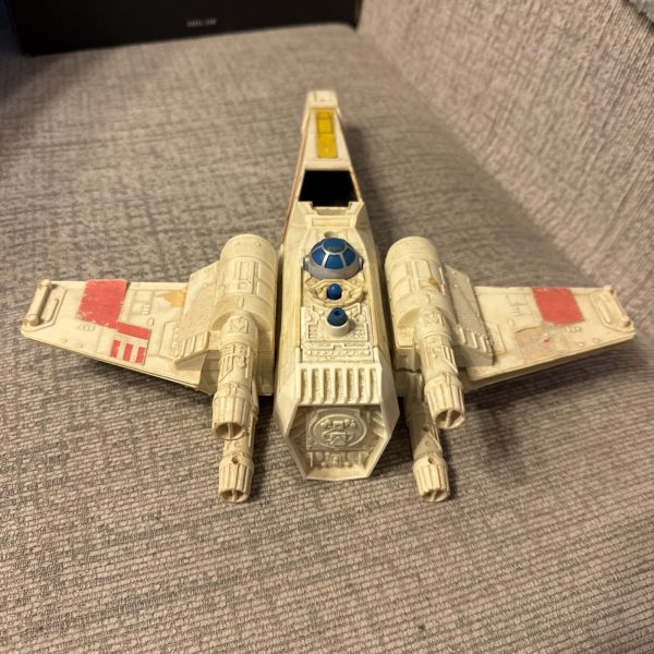 Vintage 1979 Star Wars X Wing Incomplete For Parts/Repair