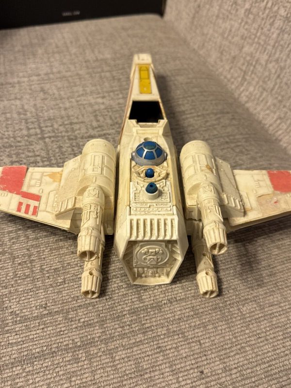 Vintage 1979 Star Wars X Wing Incomplete For Parts/Repair