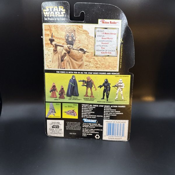 Star Wars POTF Tusken Raider Action Figure 1996 Kenner New