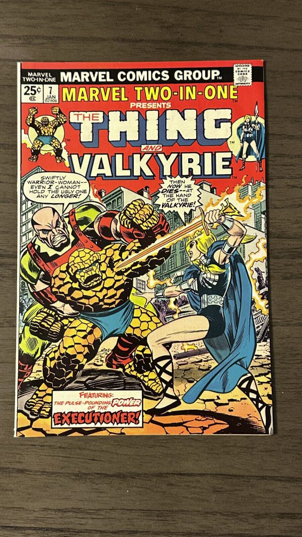 Marvel Two-In-One # 7 - Thing & Valkyrie NM- Cond.