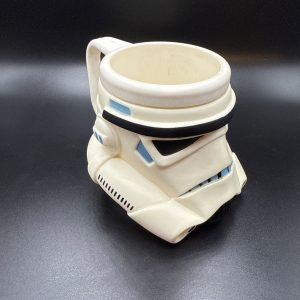 Star Wars Storm Trooper 3.5" Childs Molded Vinyl Mug Cup 1997 Vintage Applause