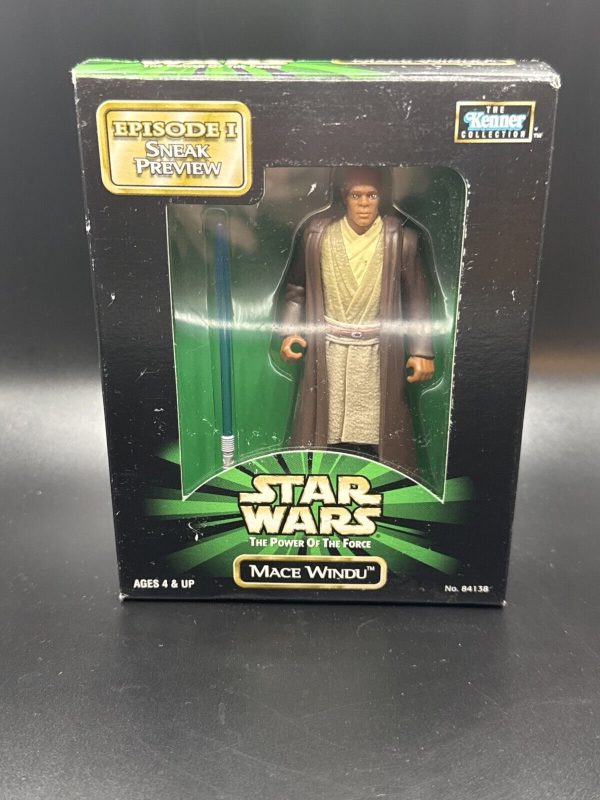 Mace Windu The Kenner Collection Vintage Star Wars Episode 1 Sneak Preview