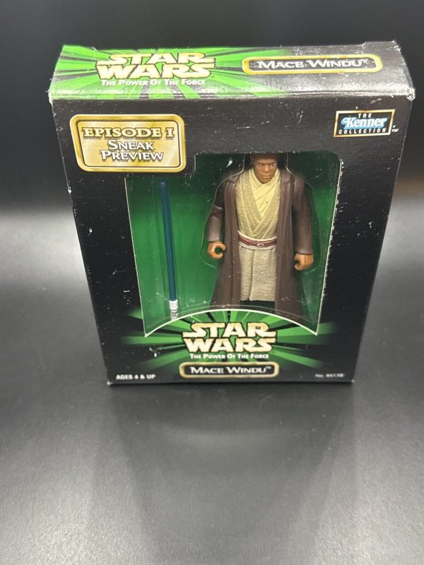 Mace Windu The Kenner Collection Vintage Star Wars Episode 1 Sneak Preview