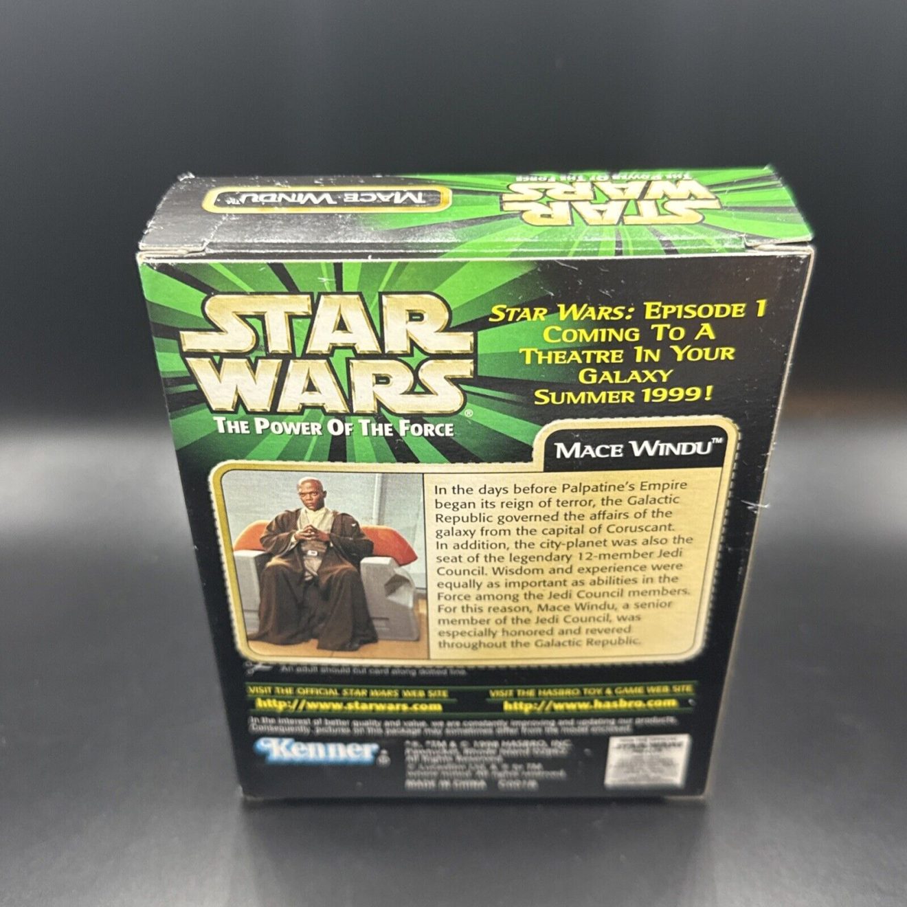 Mace Windu The Kenner Collection Vintage Star Wars Episode 1 Sneak Preview