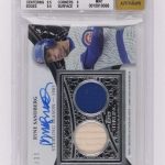 2023 Topps Sterling Ryne Sandberg Dual Relic Auto (/25) #SSAR-RS Beckett MT 10