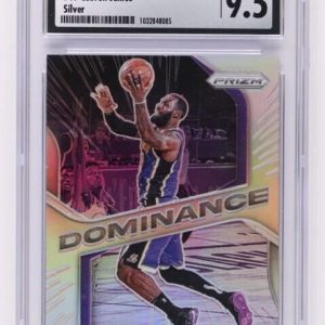 2020-21 Panini Prizm Dominance Silver #17 LeBron James - CSG 9.5 (Mint Plus)