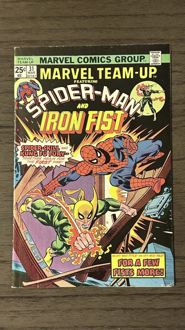 Marvel Team-Up #31 Spiderman & Iron Fist Marvel 1975