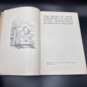 1928 The House at Pooh Corner A A Milne E H Shepard First Edition Deluxe RARE!