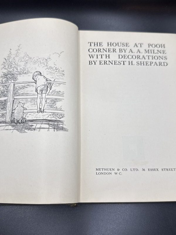 1928 The House at Pooh Corner A A Milne E H Shepard First Edition Deluxe RARE!