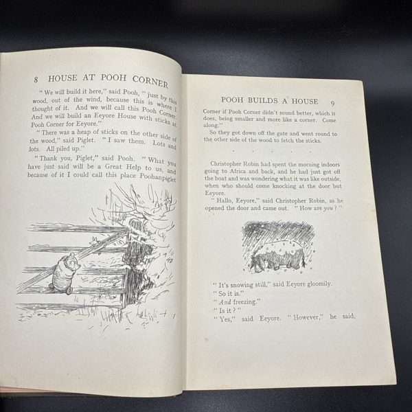 1928 The House at Pooh Corner A A Milne E H Shepard First Edition Deluxe RARE!