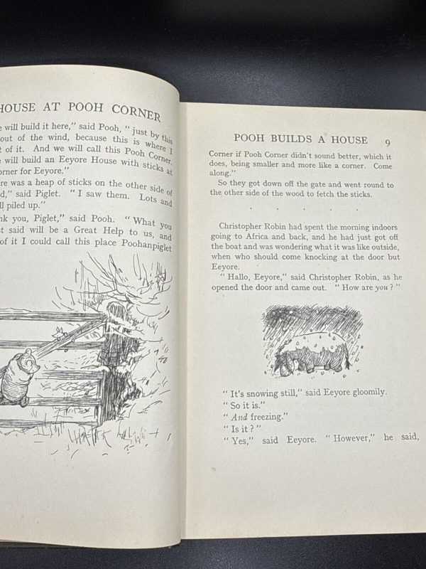 1928 The House at Pooh Corner A A Milne E H Shepard First Edition Deluxe RARE!