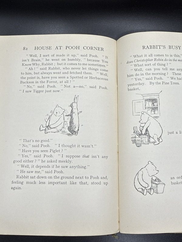 1928 The House at Pooh Corner A A Milne E H Shepard First Edition Deluxe RARE!
