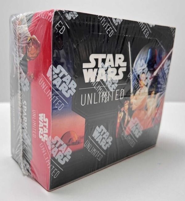 Star Wars TGC Unlimited Spark of Rebellion Booster Box Sealed Brand NEW!