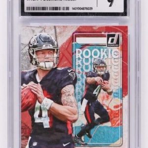 2022 Panini Donruss Rookie Gridiron Kings Desmond Ridder #RGK-4 Rookie RC CGC 9