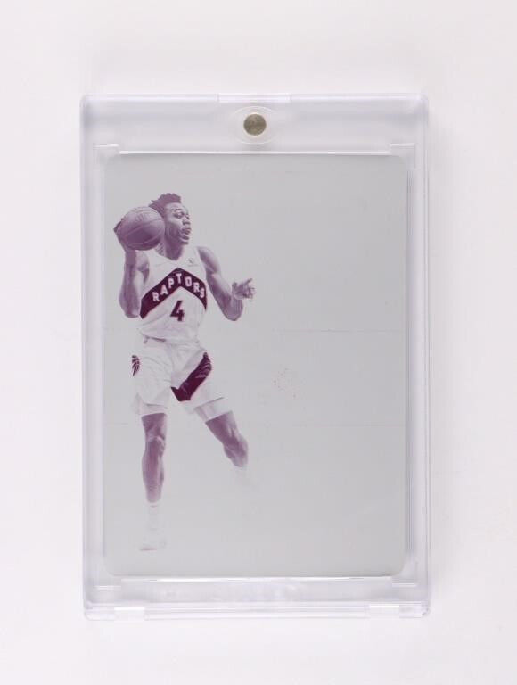 2023 Panini 2021-22 Flawless Scottie Barnes Logoman Autographs Magenta Plate 1/1