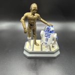 Classic STAR WARS R2-D2 & C-3PO 4.75" Figure Statue / 1997 Applause With Bag