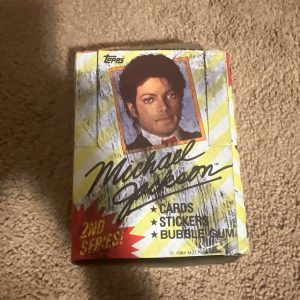 1984 Topps Michael Jackson Wax Packs Lot of 2 Sealed