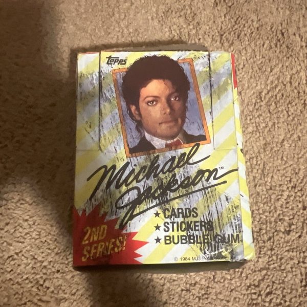 1984 Topps Michael Jackson Wax Packs Lot of 2 Sealed